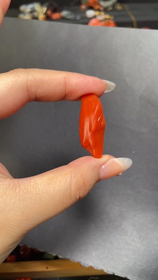 未镶嵌44南红玛瑙吊坠