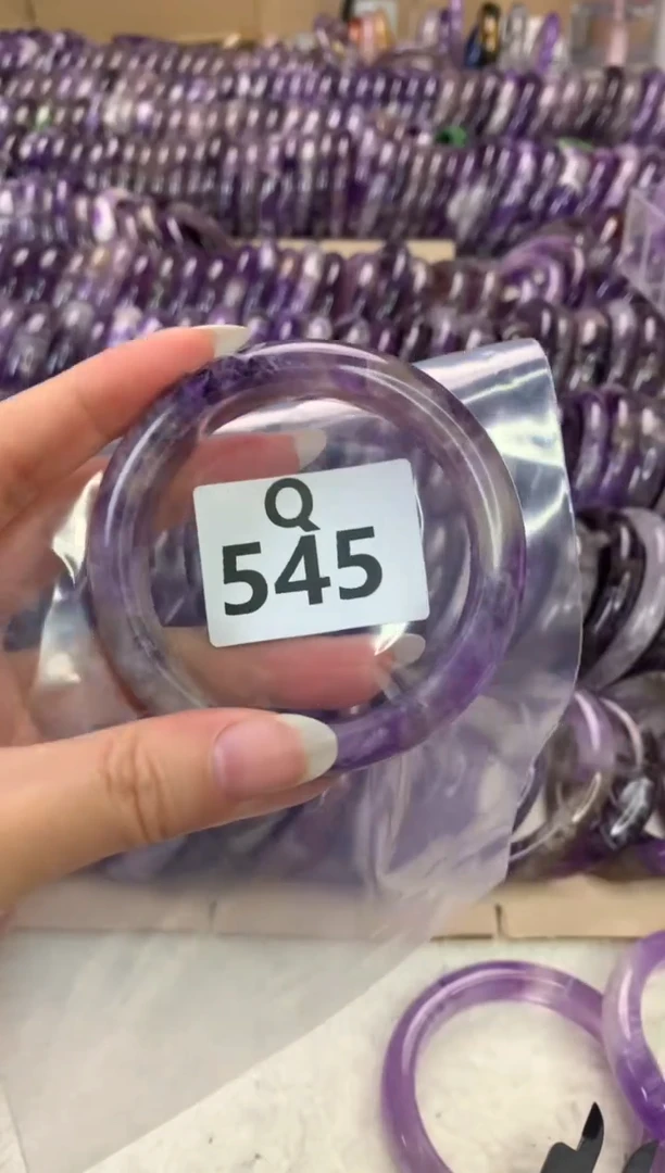 【闪购商品】水晶水晶手镯Q未镶嵌545-57