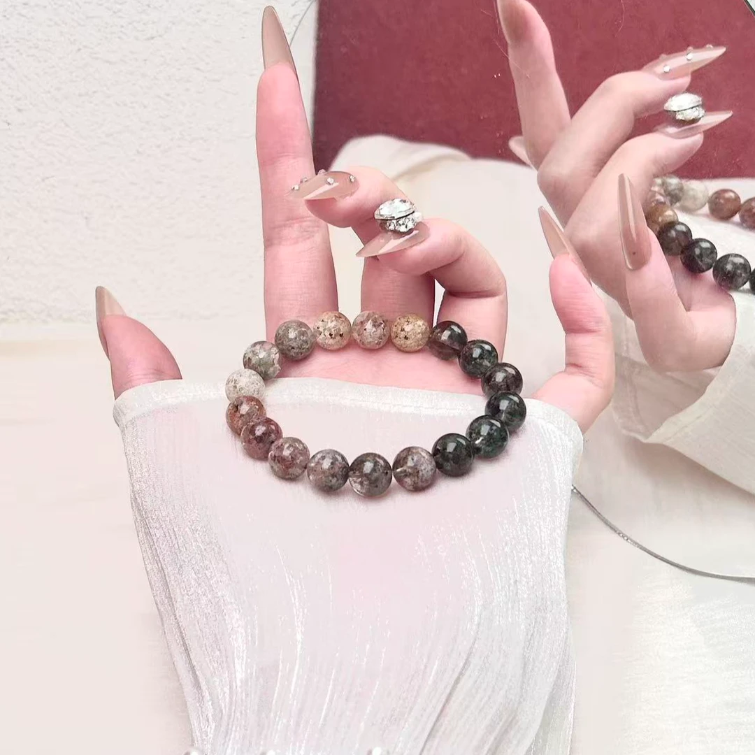 【特价17】天然四季幽灵水晶手串四季幽灵手串