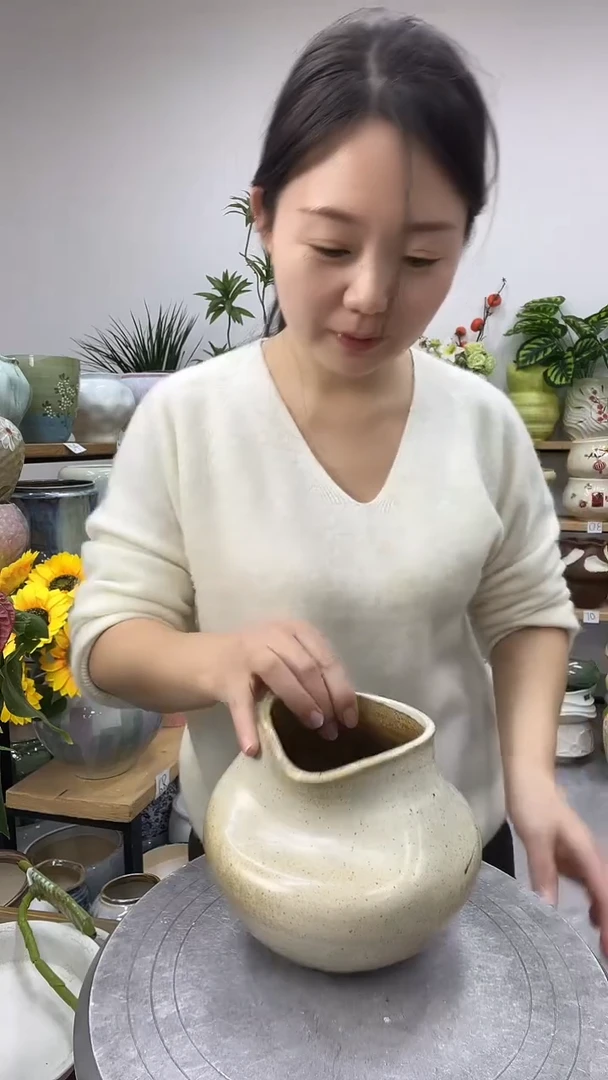 11.11陶瓷花盆直播链接高.    8  口9