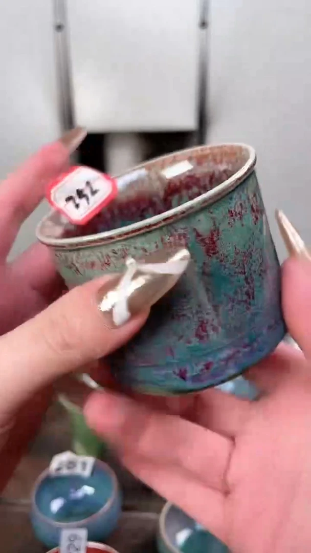 【闪购商品】摆件钧瓷手工茶器窑变