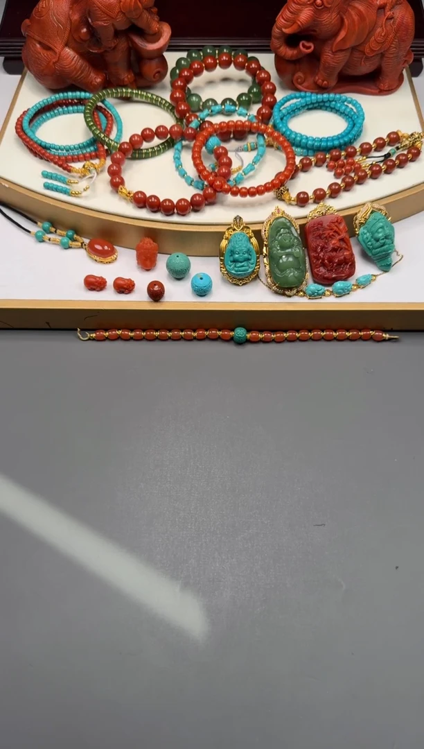 裸石蜜蜡未镶嵌萌**~手串手串