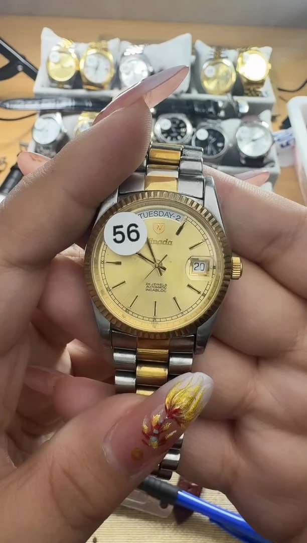 机械机芯金属钢手表配件，拆件用的，需要洗油保养