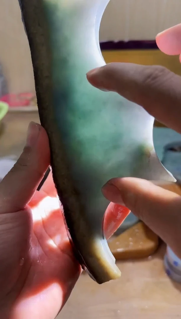 翡翠挂件未镶嵌A货常星3142