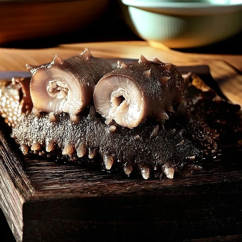 青岛即食海参12-16只左右顺丰京东包邮（独立包装） 可试吃一只