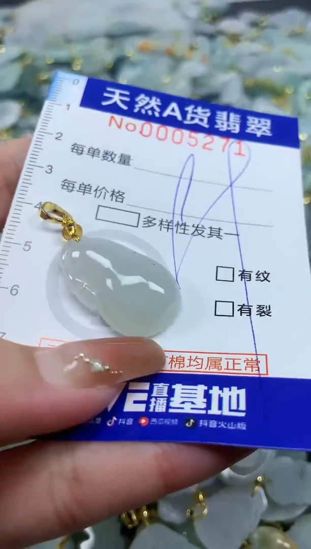 颈饰未镶嵌翡翠天然A货翡翠