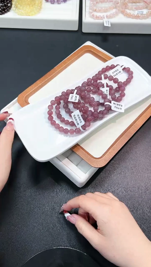 【闪购商品】水晶手串未镶嵌11p多样性发其一/1条默认微瑕