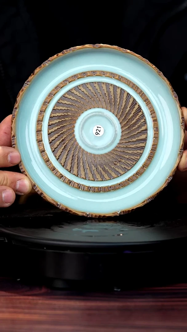 921#赵琳一级品原矿汝瓷壶承