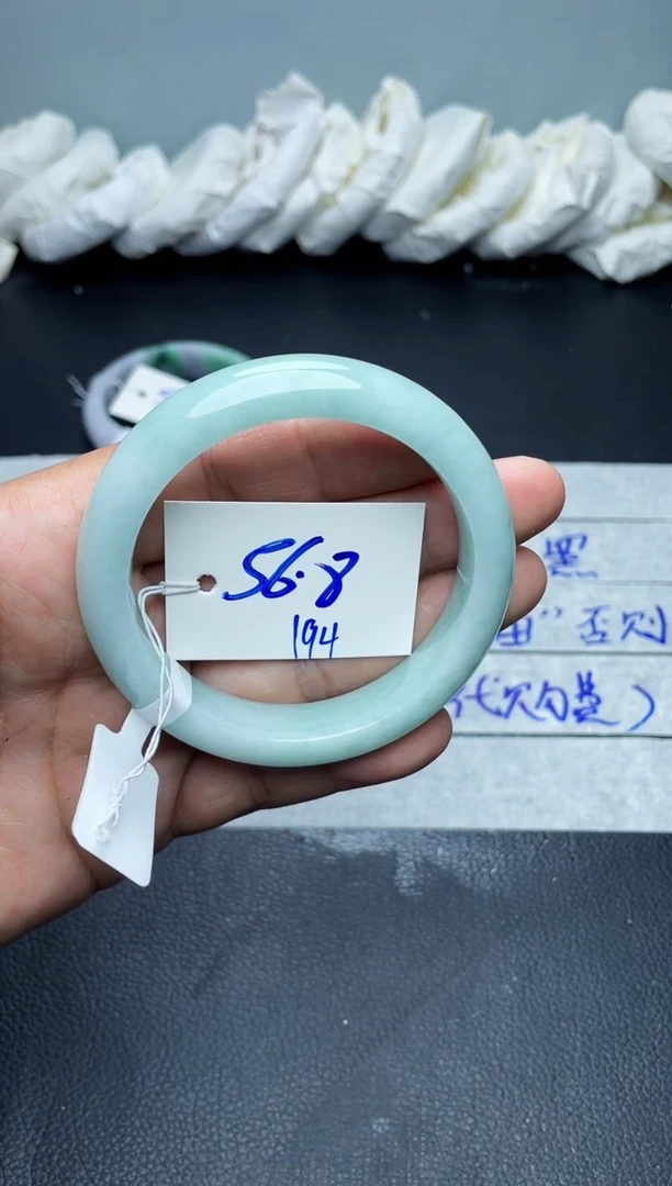 未镶嵌手镯翡翠鹤*194