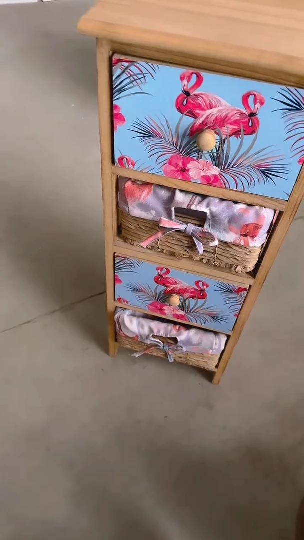木（非红木类）样品单品孤品火烈鸟柜