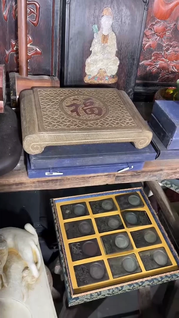 石材小桌家居饰品桌面摆件