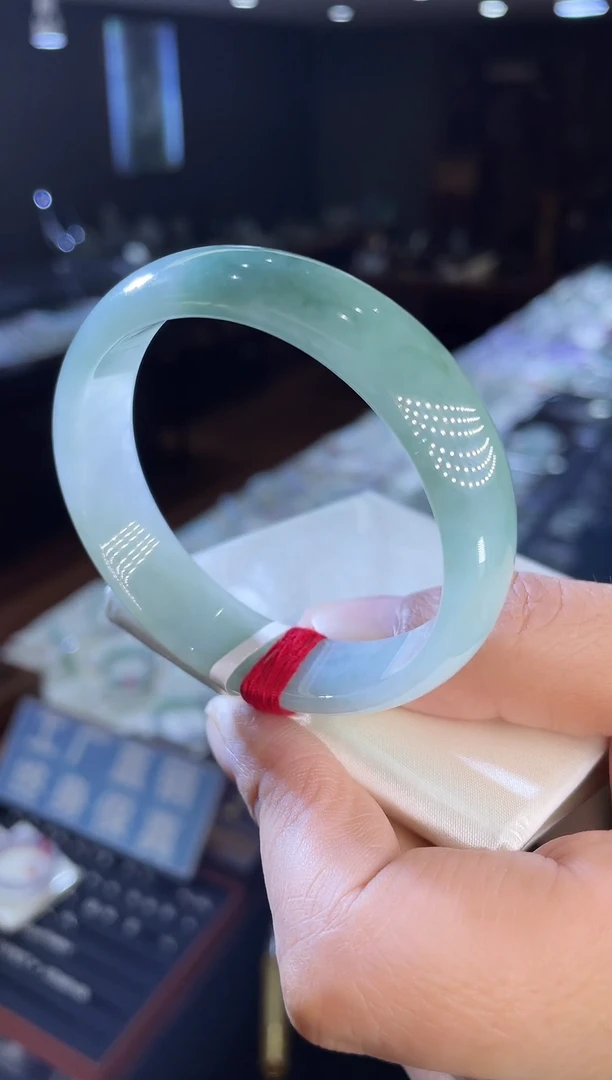 未镶嵌手镯翡翠轮胎款52-53