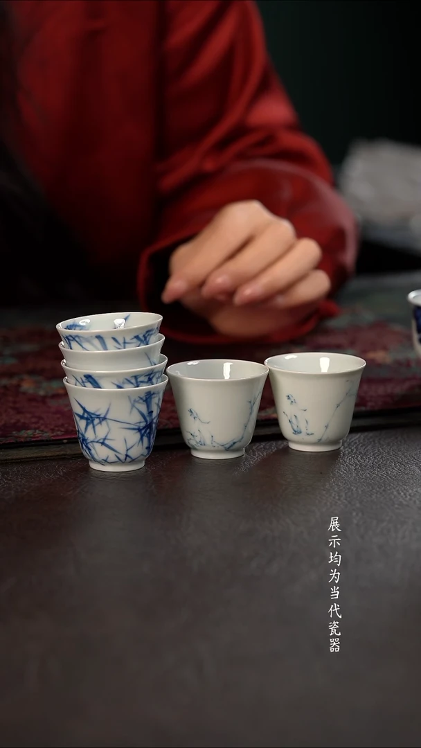 ✍****?厚力煊小闻香杯  六只