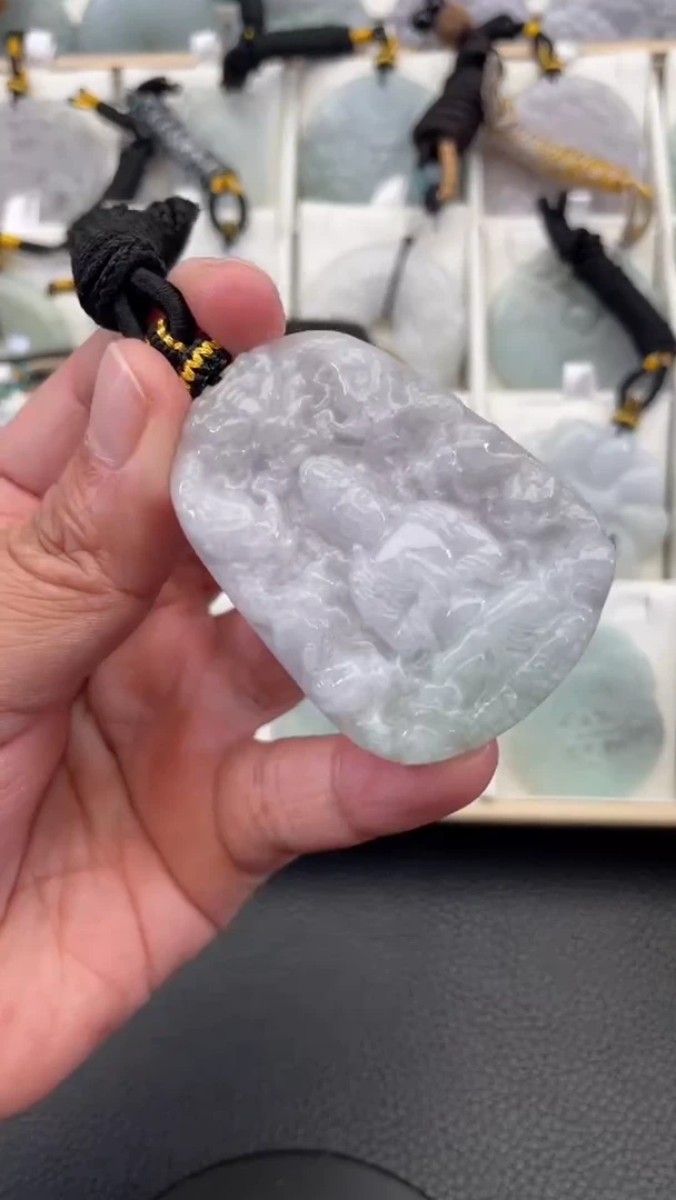 颈饰未镶嵌翡翠天然缅甸翡翠A货184