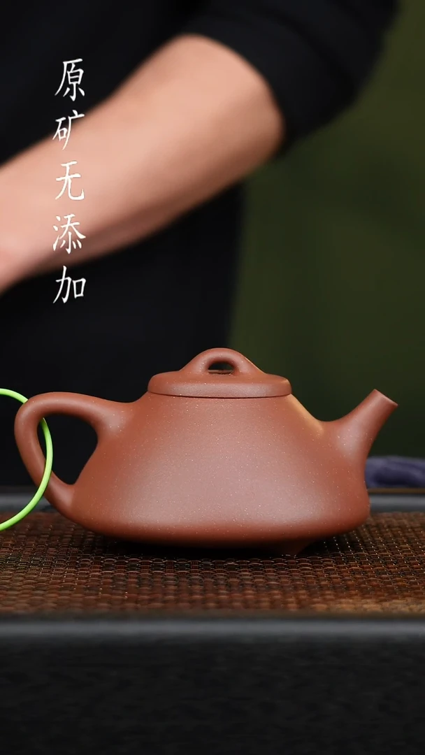 茶壶紫砂用****3宜兴原矿无添加紫砂壶