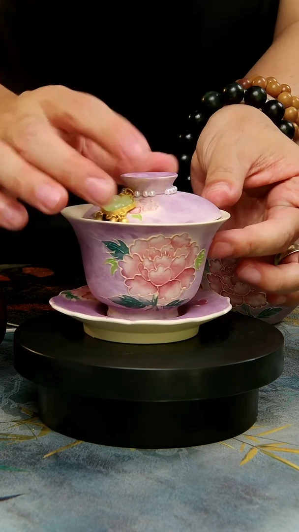 亘古茶具福利分享@三才盖碗