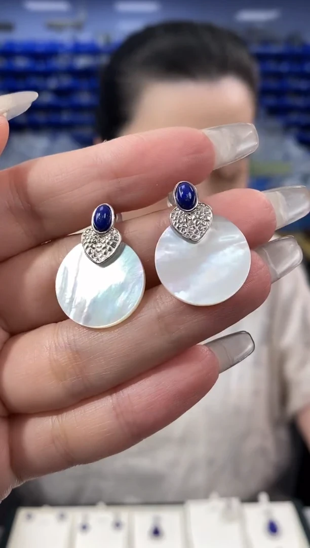 青金石银S925镶嵌EZ5137EZ5137