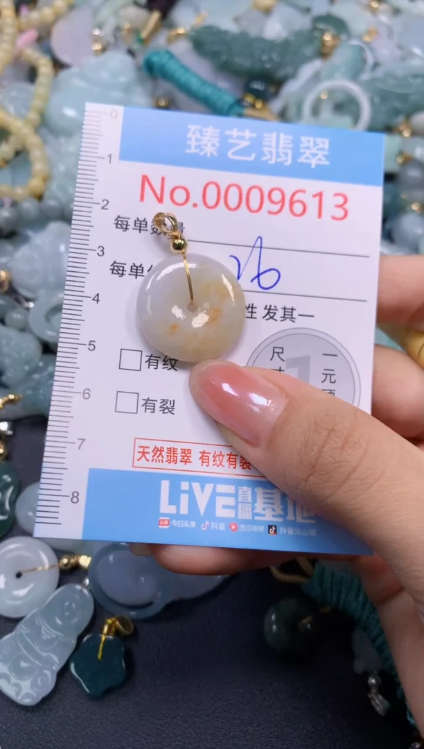 颈饰未镶嵌翡翠9613