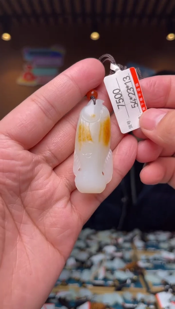 【闪购商品】和田玉吊坠未镶嵌1