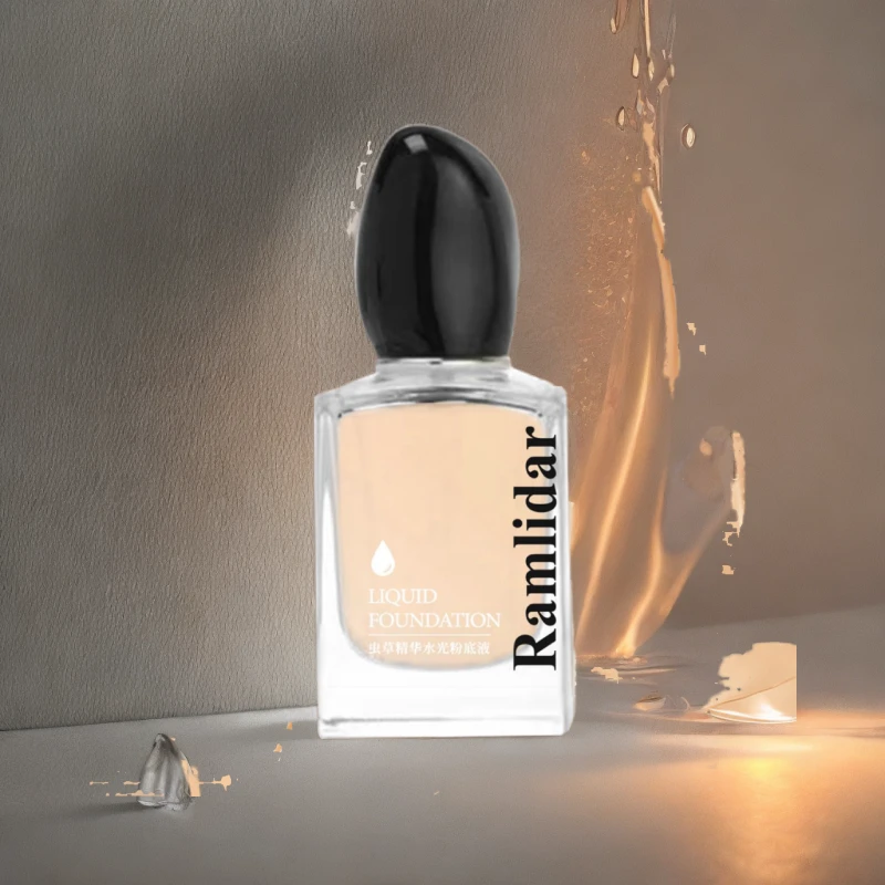 AA款粉底液持妆不卡粉水润奶香温和水光女神学生党淡香粉底液