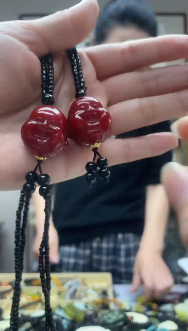 未镶嵌岫玉吊坠`多样性发货拍一发一