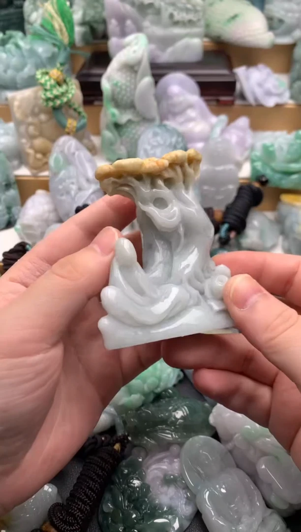 吊坠(不含链)未镶嵌翡翠1