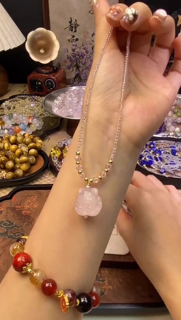 【闪购商品】水晶颈饰未镶嵌6074项链