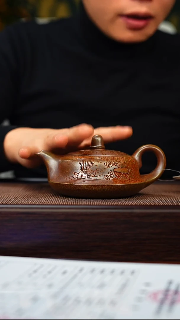 茶壶紫砂原矿紫砂手工茶壶