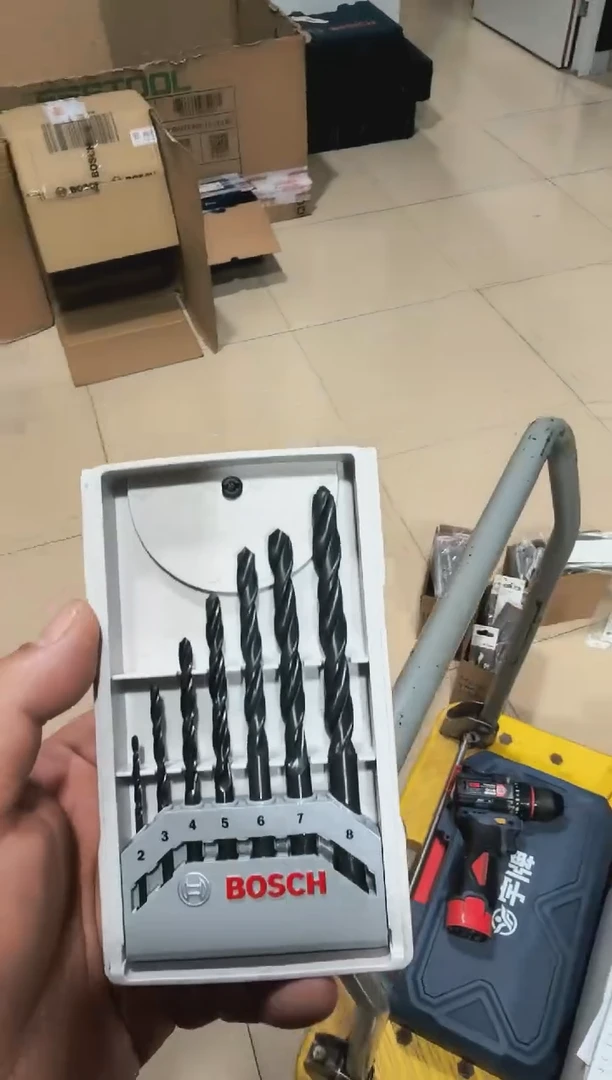 博士木工7支装麻花钻