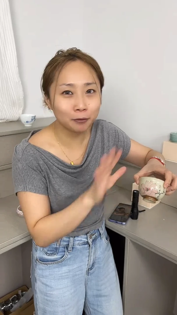 景德镇高温瓷玉兰花