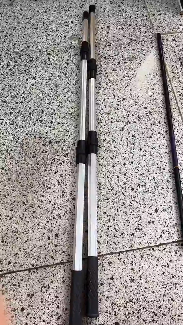 两根抄网杆铝制抄网杆