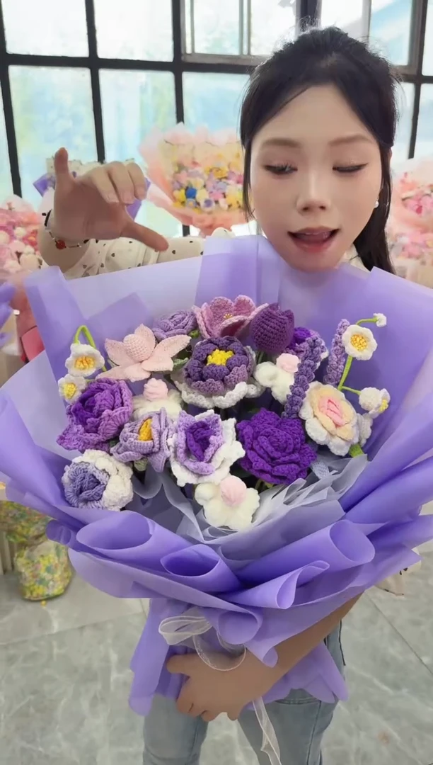 非遗手工定制花束，孤品清仓！！