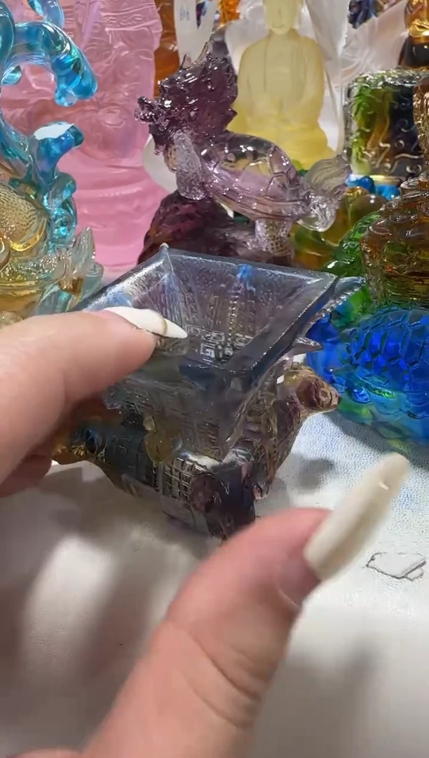 琉璃531微瑕纯手工古法琉璃