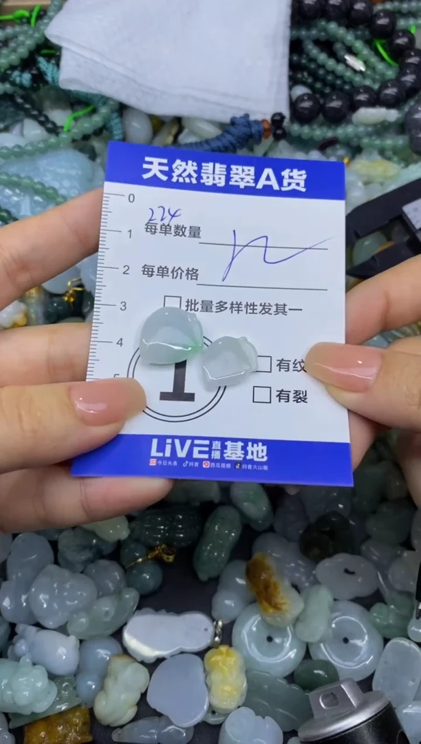 颈饰未镶嵌翡翠天然翡翠A货批量多样性发一件