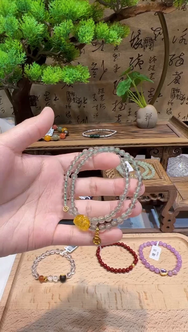 未镶嵌手链水晶手饰@@