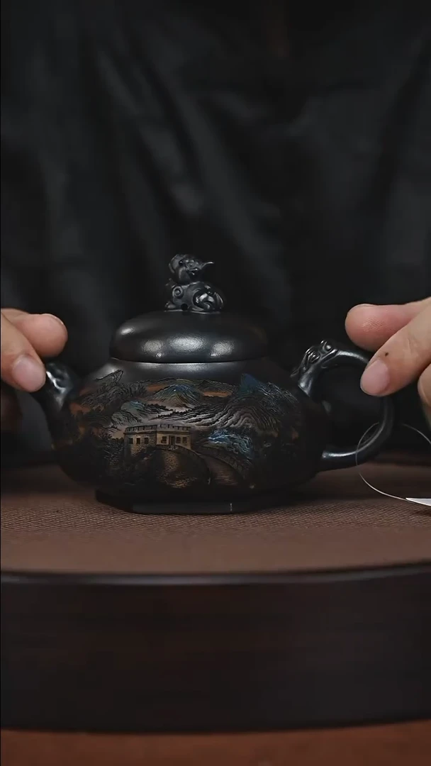 茶壶紫砂原矿紫砂壶