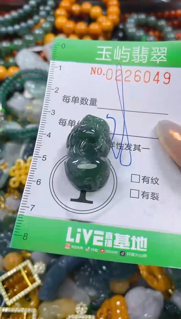 颈饰未镶嵌翡翠闪购0226049