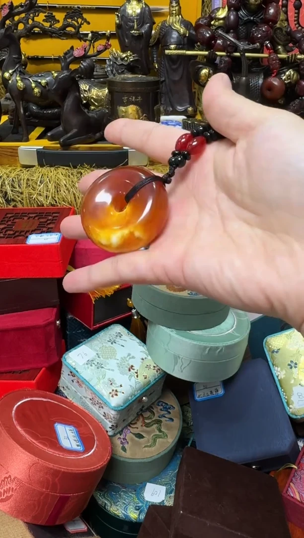 【闪购商品】琥珀颈饰未镶嵌艳艳专属精品链接9