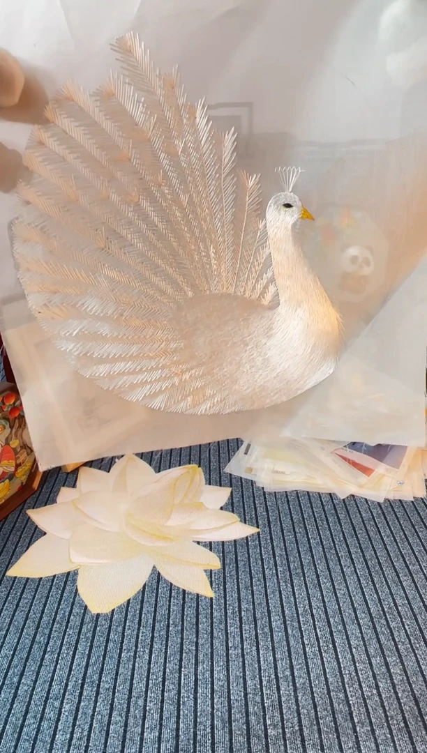 织绣纯手工苏绣双面绣苏绣