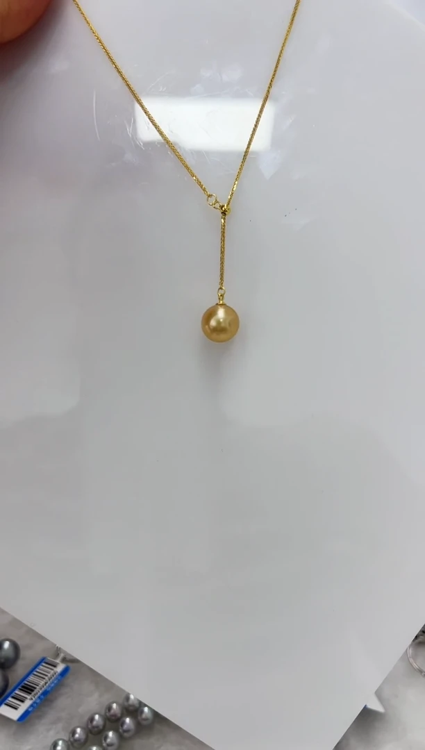 【闪购商品】海水珍珠DA银S925镶嵌吊坠 10 J199