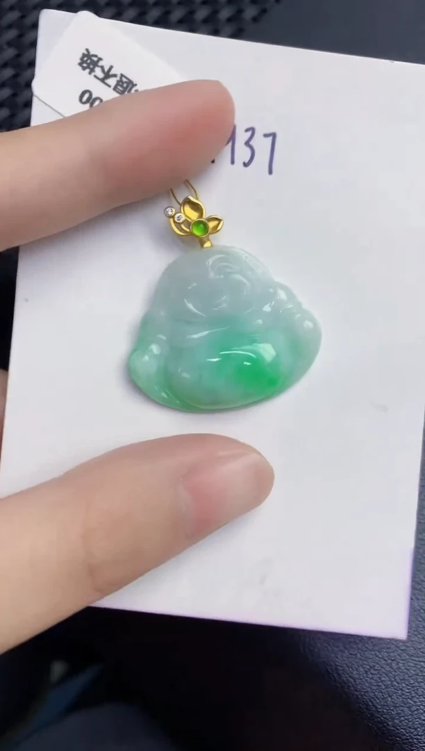 颈饰未镶嵌翡翠天然翡翠缅甸A货