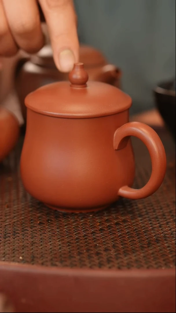 茶壶紫砂原矿手工紫砂盖杯