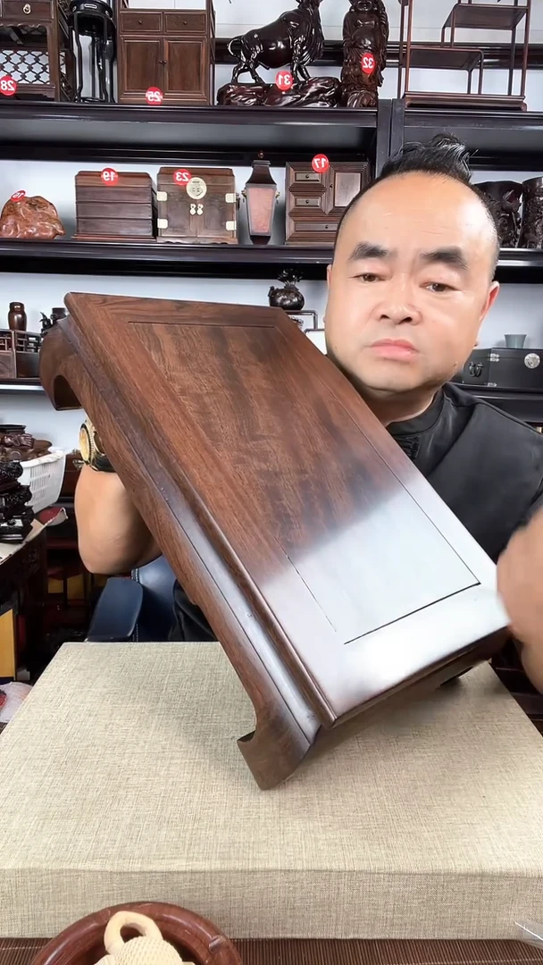 木黑炕几老李红木工艺品