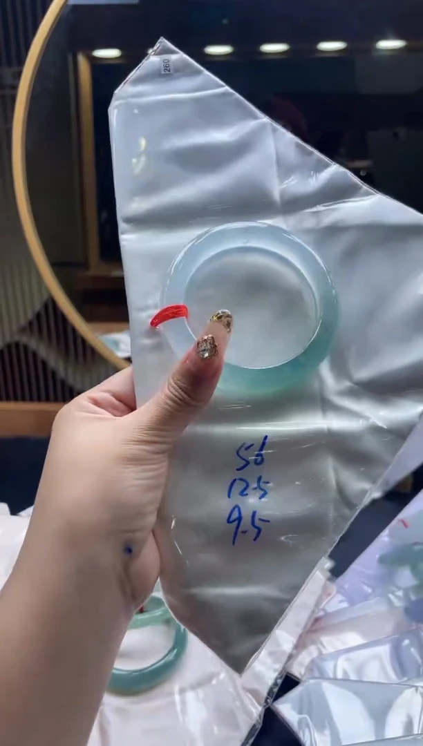 未镶嵌手镯翡翠【顶呱呱珠宝】天然缅甸A货翡翠手镯56正圈