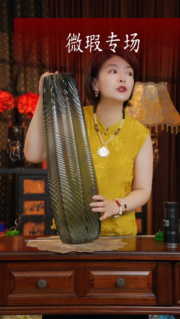 手工艺品琉璃羽**飞琉璃