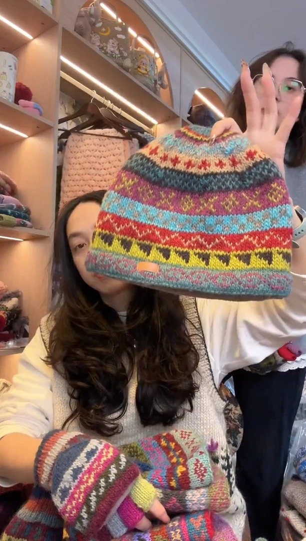 羊毛y**g百羊毛冷帽B519