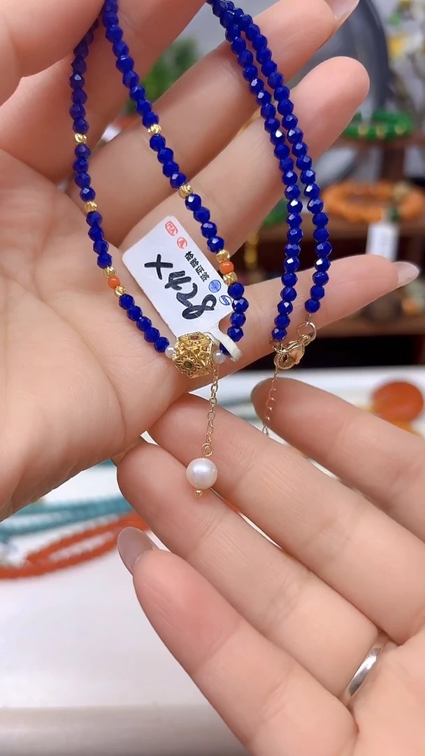 未镶嵌青金石颈饰X428