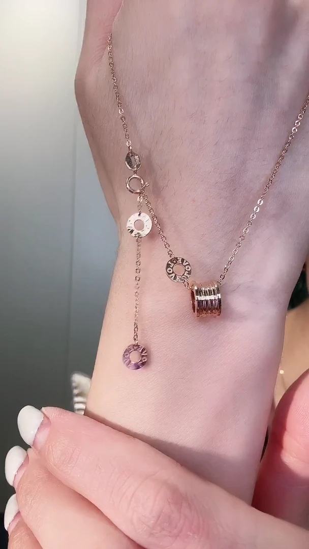 18K金套链18K金路路通套链