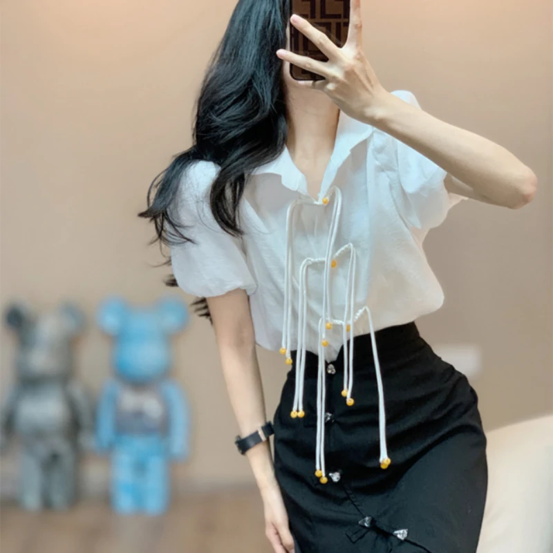 时尚休闲新中式小衫+包臀裙子两件套FMGZ2306 126202