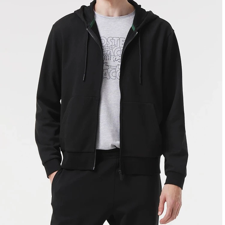 法国新款男装连帽卫衣外套